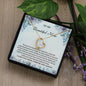 Forever Love Necklace To My Beautiful Mom