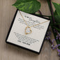 Forever Love Necklace To My Daughter-From Mom