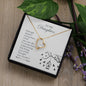 Forever Love Necklace To my daughter-Strength  doesn_t come
