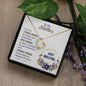 Forever Love Necklace To my Mother-Just breathe