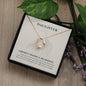 Forever Love Necklace To my daughter-A mother_s treasure