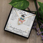 Forever Love Necklace To my Daughter on your Graduation