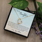 Forever Love Necklace To My Daughter - Learn From Everything