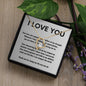 Forever Love Necklace I love you
