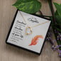 Forever Love Necklace To my daughter-Sometimes the smallest step - new
