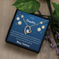 Forever Love Necklace Merry Christmas to my Daughter