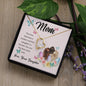 Forever Love Necklace Mom, The love between a mother and her daughter is forever