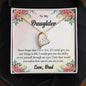 Forever Love Necklace To My Daughter6