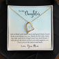 Forever Love Necklace To My Daughter - Learn From Everything