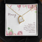 Forever Love Necklace Mommy to be - Snuggled in Your tummy