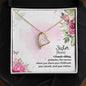 Forever Love Necklace To my Sister A female sibling