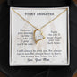 Forever Love Necklace To my daughter-wherever your journey in life