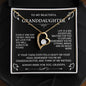 Forever Love Necklace To my Beautilful Grandaughter