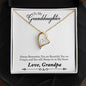 Forever Love Necklace To My Grand Daughter