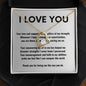 Forever Love Necklace I love you