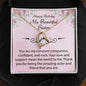 Forever Love Necklace Happy Birthday To my Beautiful Sister