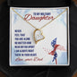 Forever Love Necklace Never feel that - Military Daughter