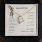 Forever Love Necklace To my daughter-I wish you