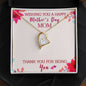 Forever Love Necklace Wishing you a happy Mothers day