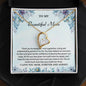 Forever Love Necklace To My Beautiful Mom