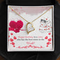 Forever Love Necklace Happy Birthday to a sister