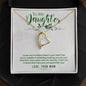 Forever Love Necklace To my daughter-I want you to believe