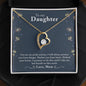 Forever Love Necklace To my Daughter You-are-my-pride