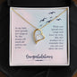Forever Love Necklace Congratulations  Soar Above the rest - Graduation