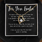 Forever Love Necklace For You, Babe