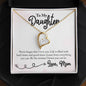 Forever Love Necklace To My Daughter