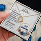 Forever Love Necklace To my Mother-Just breathe