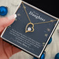 Forever Love Necklace To my Daughter You-are-my-pride