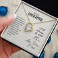 Forever Love Necklace To my daughter-You are one of the