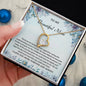 Forever Love Necklace To My Beautiful Mom