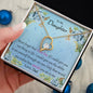 Forever Love Necklace Daughter Love Dad Never Forget