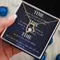 Forever Love Necklace Time