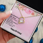 Forever Love Necklace birthday good friends