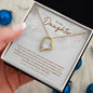 Forever Love Necklace To My Daughter In-my-eyes,-there-is-no-one