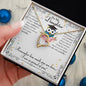 Forever Love Necklace To my Daughter on your Graduation