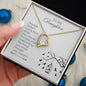 Forever Love Necklace To my daughter-Strength  doesn_t come