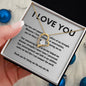 Forever Love Necklace I love you