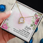 Forever Love Necklace To my Sister A female sibling