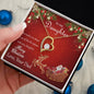 Forever Love Necklace Merry Christmas to my Daughter3