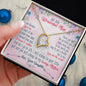 Forever Love Necklace To My wanderful Mom