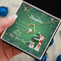 Forever Love Necklace Merry Christmas to my Daughter2