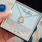Forever Love Necklace To My Daughter - Learn From Everything