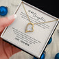 Forever Love Necklace To My Daughter-From Mom