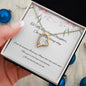 Forever Love Necklace bridal daughter floral