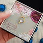 Forever Love Necklace I love you not only for for what you are, but what I am when I am with you. (1)