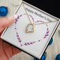 Forever Love Necklace Happy Mother's Day Purple Heart